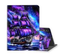 VOGDMKJG Stand Case for Samsung Galaxy Tab 12.4" S10 Plus 2024/S9 FE Plus/S9 Plus 5G 2023 - Auto Sleep/Wake Multi-Angle View Protective Tablet Cover for Girl Boy Business Travel Midnight Ship