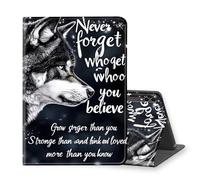 VOGDMKJG Stand Case for Samsung Galaxy Tab 14.6" S10 Ultra 2024/S9 Ultra 2023/S8 Ultra 2022 - Auto Sleep/Wake Multi-Angle View Protective Tablet Cover for Girl Boy Business Travel Wolf