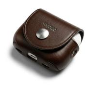 VogDUO Genuine Leather AirPods Pro 3 Case - Handcrafted Wireless Charging Holder, AirPods Pro 3rd gen Case Cover, Premium Holster, Compatible with Apple AirPods Pro 3, Qi and MagSafe Charging (Brown)
