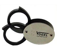 VOGEL 600159 - Juego de lupas de precisión - Diámetro lente Ø 30 mm - Aumento 4X + 6X = 10x