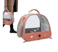 Vogel Travel Carrier with Pole, Parrot Cage Backpack | Transparent Pet Breathable Travel Blow for Birds, Small Pets, Hamsters, Rabbits, Parrots, Variety of Little Years