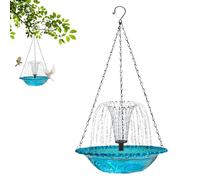 Vogelbäder - Vogelbrunnen - Vogelbäder Für Draußen | Solar-Vogelbrunnen | Hängende Tränke, Deko-Tränke Für Garten, Terrace, Kolibri, Balkon Vogelbad for Den Außenbereich,Solar Vogelbrunnens
