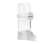 Vogelkäfig-Wasserspender, transparenter automatischer Trinkspender, 55 g transparenter Sittich-Wasserbehälter, auslaufsicher, Tränke, Nachfüllstruktur, Vogelzubehör für Wellensittiche, Finken