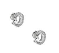 vogem Ear Tunnel Plug Flesh Double Flared Gauges Silver Stainless Steel Statement Tribal Piercing Expander Earrings Jewelry Gifts for Men Women(22mm)