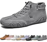 Vogldeck - Nevova Men's Waterproof Winter Orthopedic Shoes, Outdoor Comfortable Arch Support Daily Walking Shoes, Casual Hiking Ankle Boots