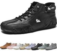 Vogldeck Nevova Waterproof Winter Orthopedic Shoes for Men - Outdoor Comfy Arch Support Daily Walking Shoes, Casual Hiking Ankle Boots