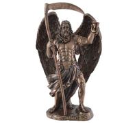 VOGLER Joh. Vogler GmbH Chronos Greek God Lord of Time with Scythe Bronzed