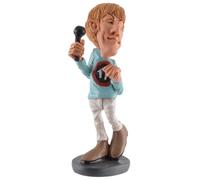 VOGLER Joh. Vogler GmbH Comical Roger by Warren Stratford, My Generation, Hand Painted Stone