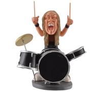 VOGLER Joh. Vogler GmbH Funny Life 841-4300 Rockstar Nicko An Iron Maiden, Warren Stratford Collection, Made of Artificial Stone, Hand-Painted