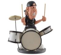 VOGLER Joh. Vogler GmbH Funny Life - Rockstar Lars-The Metaller-Nothing Else Matters- Warren Stratford Collection, Made of Artificial Stone, Hand Painted