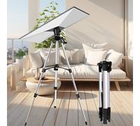 VOGREX 1.5M Aluminum Laser Level Tripod Adjustable Height Stand in Silver VOGREX Silver