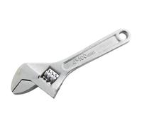 VOGREX 100mm Carbon Steel Mini Adjustable Spanner in Silver VOGREX Silver