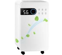 VOGREX 12L C Home Dehumidifier, Removes Condensation in White VOGREX White