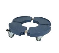 VOGREX 150kg Heavy Duty Plant Pot Trolley - Mobile Garden Caddy in Blue VOGREX Blue