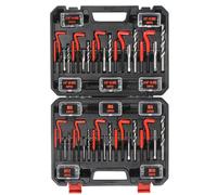 VOGREX 270Pcs Metric Imperial HSS Thread Repair Kit Helicoil Tap Insert VOGREX Multicolor