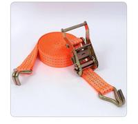 VOGREX 4 Pack 50mm 6m Ratchet Tie Down Straps 3 Ton Heavy Cargo Lashing in Orange VOGREX Orange
