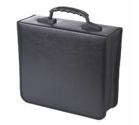 VOGREX 400 Sleeve CD DVD Ray Disc Carry Case Holder Protector in Black VOGREX Black