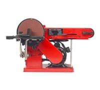 VOGREX 500W Belt Disc Sander, 390mm Sanding Tool with Powerful Motor in Red VOGREX Red