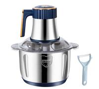 VOGREX 500W Electric Meat Grinder, Mincer, Mixer, Food Chopper, Blender in Silver VOGREX Silver