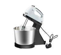 VOGREX 7 Speed Cake Electric Stand Mixer Multi Bowl Blender Dough Beater in White VOGREX White