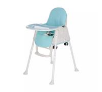 VOGREX Adjustable 4-In-1 Baby Highchair Infant High Feeding Seat in Blue VOGREX Blue
