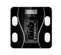 VOGREX Bathroom Scales for Body Weight 180KG Digital Smart in Black VOGREX Black