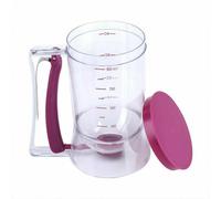 VOGREX Batter Dispenser Cake Mix Measuring Baking Bake Pancake Muffin in Clear VOGREX Clear