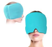 VOGREX Black Ice Cap Tension Headache Relief Mask Heat Cold Therapy in Blue VOGREX Blue