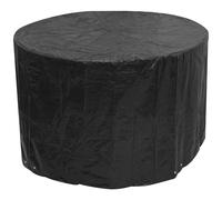 VOGREX Black Large Round Waterproof Outdoor Garden Patio Set VOGREX Black