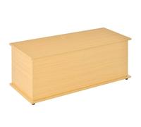 VOGREX Burlywood 113L Storage Chest with Lid in Beige VOGREX Beige