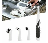 VOGREX Electric Cleaning Brush Oscillating Household Cleaning Sonic Power in White VOGREX White
