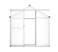 VOGREX Polycarbonate Greenhouse 6 x 4 Ft Outdoor Walk-in Greenhouse in Clear VOGREX Clear