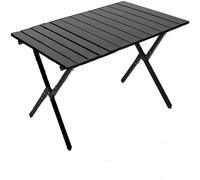 VOGREX Portable Folding Camping Table Carry Bag Outdoor BBQ Picnic in Black VOGREX Black