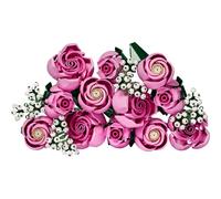 VOGREX Pretty Pink Roses Bouquet Floral Decor Display Gifts VOGREX Pink