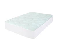 VOGREX Single Bamboo Memory Foam Mattress Topper in Blue VOGREX Blue