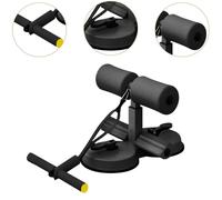 VOGREX Sit Up Bar Assistant Gym Exercise Workout Equipment Fitness in Black VOGREX Black