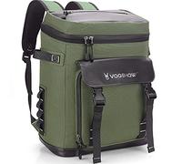 Vogshow 30L Cooler Bag Picnic Backpack Large Thermos Cool Bag Rucksack Leakproof Waterproof Insulated Backpack Cooler for Fishing, Party, Camping, Family Outdoor, Beach, Travelling, Shopping (Green)