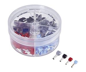 Vogt 737023 Twin Ferrule Set 0.75-2.5mm² Partially Insulated 200 p...