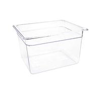 Vogue Polycarbonate 1/2 Gastronorm Container 200mm Clear