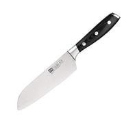 Vogue 11932 Tsuki Series 7 Santoku Knife - 7", Silver