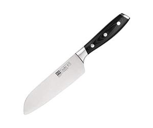 Vogue 11932 Tsuki Series 7 Santoku Knife - 7", Silver