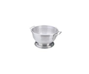 Vogue 12842 Colander 16In Strainer Kitchen Cooking Heavy Duty Aluminium Handles