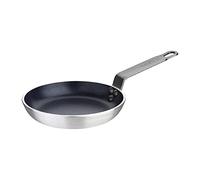 Vogue 13079 Non-Stick Aluminium Blinis Pan 150mm Heavy Duty Frying Kitchen Cookware, Silver