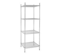 Vogue 4 Tier Wire Tower Unit 610x610mm - U884