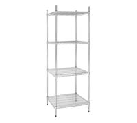 Vogue Tower Display Unit 4 Shelves - 1830x610x610mm 72x24x24"