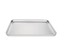 Vogue Aluminium Bakewell Pan 610 mm, Size: 40(H) x 610(W) x 455(D) mm, Material: Aluminium, Oven Tray, Baking Tray, Catering Equipment, Professional & Home Use, K437