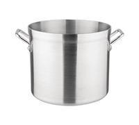 Vogue Deep Boiling Pot 15.1Ltr 251mmx285mm Aluminium Stockpot Saucepan