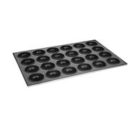 Vogue Aluminium Non-Stick Muffin Tray 24 Cup - [C564]