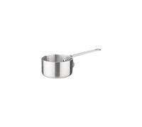 Vogue Aluminium Saucepan 0.7Ltr 61X120mm Cookware Casserole Cool Grip Handle, Silver
