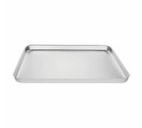 Vogue Bakewell Pan in Silver Made of Aluminium 610(W) x 455(D)x 40(H)mm